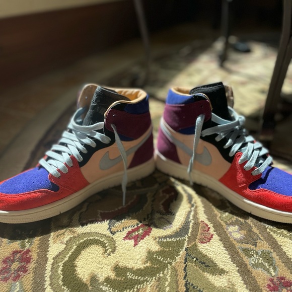 Nike Air Force 1 Aleali May x Wmns Air Jordan 1 Retro High “ Court Lux” - Picture 5 of 5